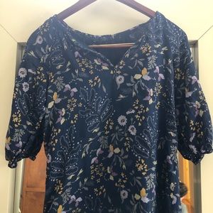 Floral folklore dress from Gap